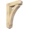 Ekena Millwork Thorton Arts and Crafts Rough Sawn Bracket w/ Offset Brace, Douglas Fir, 8"W x 30"D x 42"H BKT0806X30X42THR03RDF - alternate 1